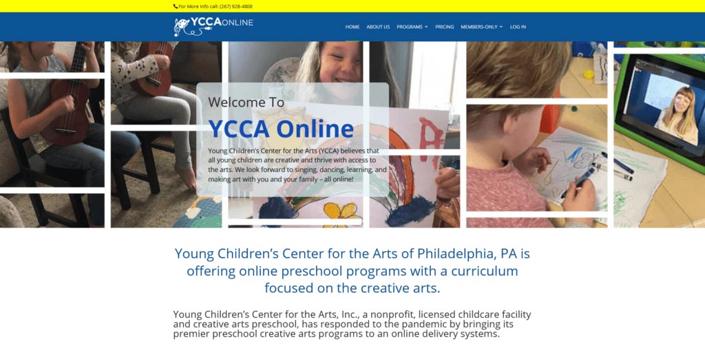 YCCA Online Website