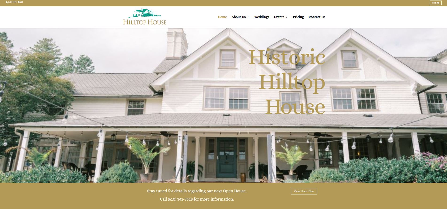 Hilltop House Website
